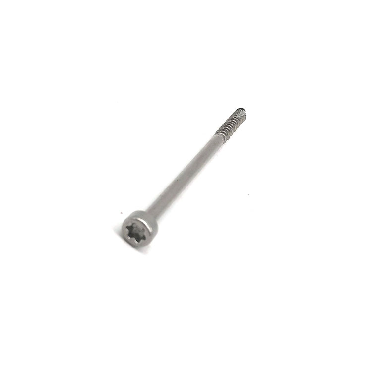 SS304 SS316 Звездообразная головка Torx из нержавеющей стали/потайная головка/защитный винт с плоскоконической головкой