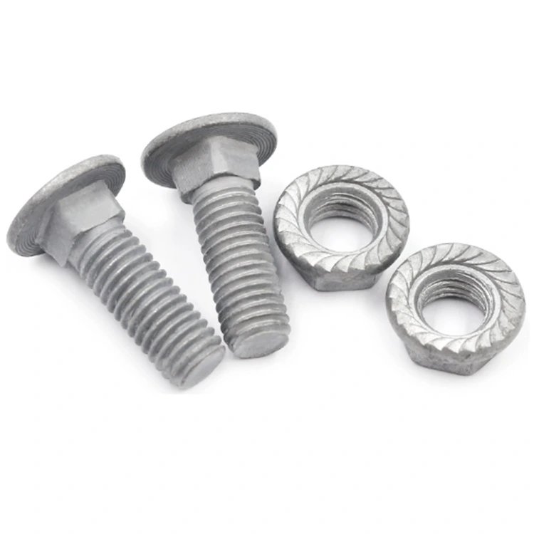 Резьбовые болты с квадратным подголовком